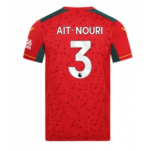 Wolves Rayan Ait-Nouri #3 Udebanetrøje 2023-24 Kort ærmer